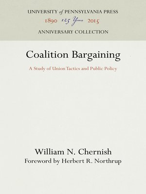 cover image of Coalition Bargaining
